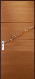 modern entry doors-D019