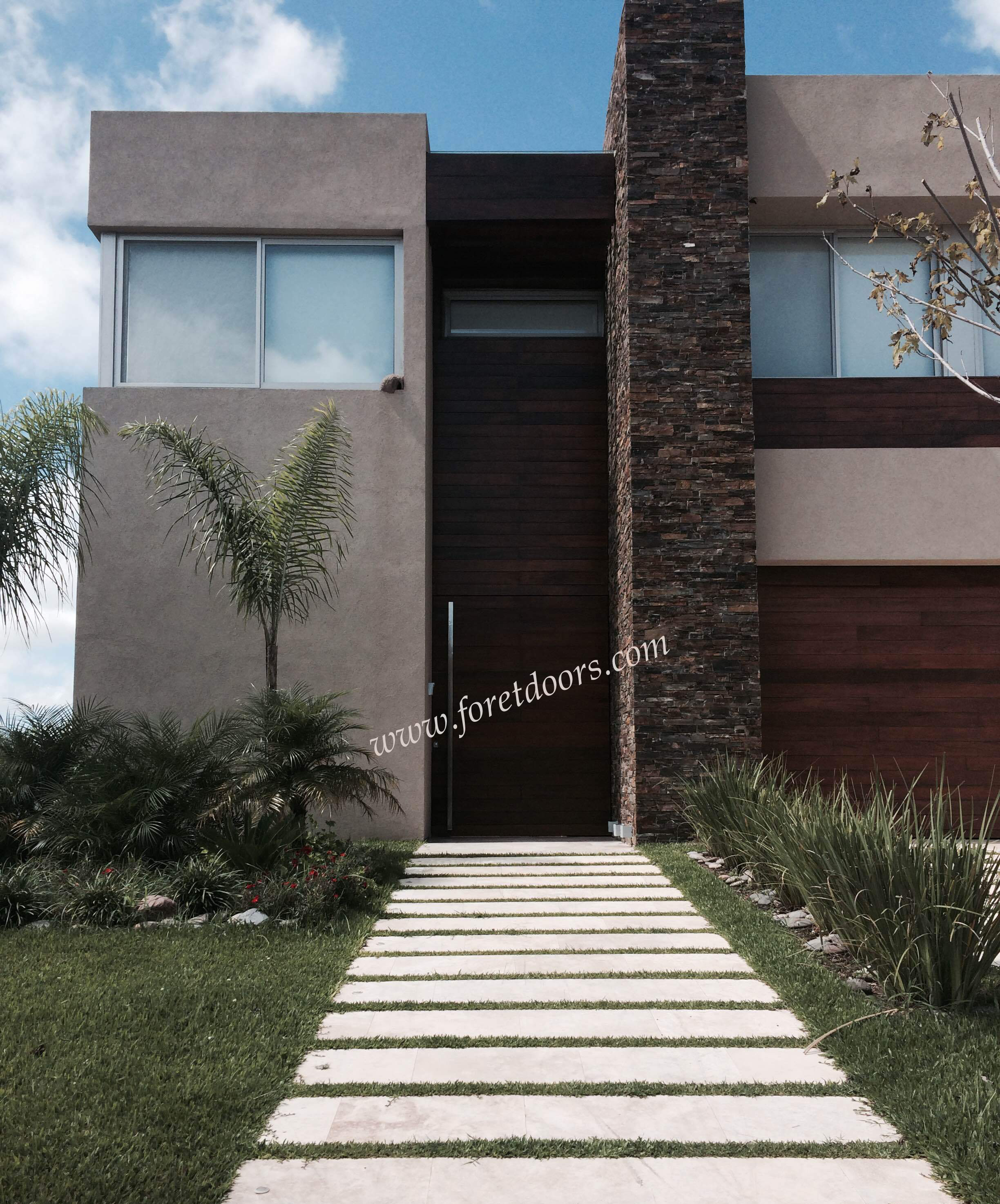 modern front doors-N014