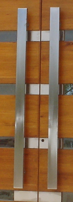 rectangular vertical modern pulls  